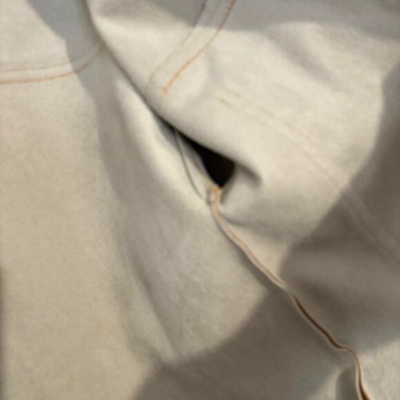 Anthropologie Maeve Faux Leather Camel/Tan Oversized Jacket Shirt NWOT - Picture 10 of 16